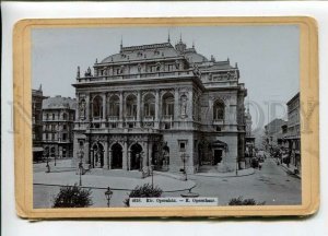 3167963 Hungary BUDAPEST Opera House Vintage CABINET PHOTO