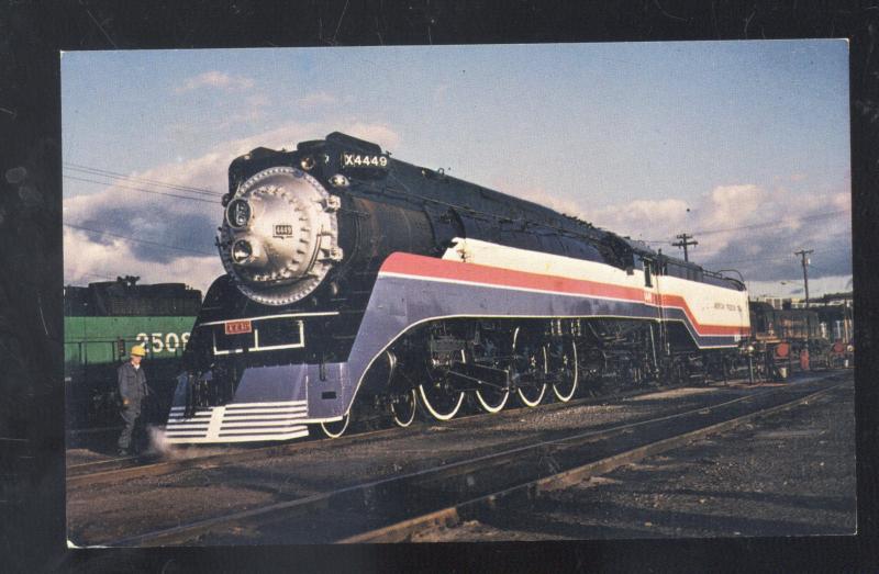 AMERICAN FREEDOM TRAIN SOUTHERN PACIFIC RAILROAD VINTAGE POSTCARD