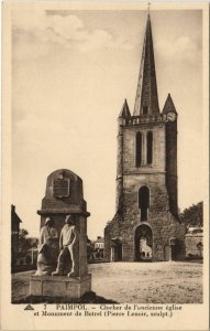 CPA PAIMPOL Clocher de l'Ancienne Eglise et Monument de Botrel (1166115)