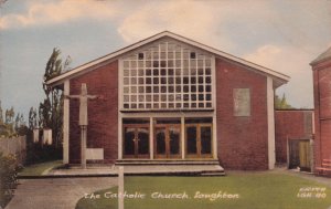 Loughton Catholic Church Friths 1950s Old Postcard Please Read