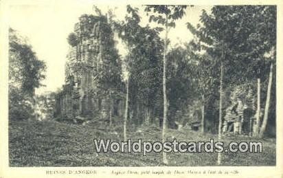 Angkor Thom, Petit temple de Thom Manon a I'est de la Ville Ruines D'Angkor C...