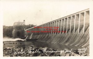 MD, Conowingo, Maryland, RPPC, Water Falls, Clements Photo