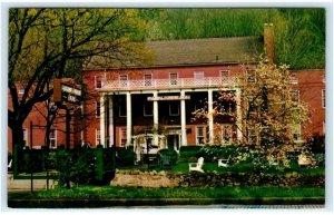 BERKELEY SPRINGS, WV West Virginia ~ Roadside PARK VIEW INN c1950s Postcard