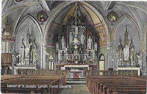 Interior of St. Josephs Catholic Church Easton Pennsylvania