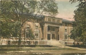 Albertype 1920s Champaign Illinois YMCA University Supply postcard 6484