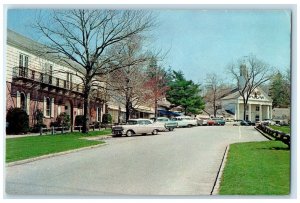 c1950's Stony Brook Shopping Center Post Office Long Island New York Postcard