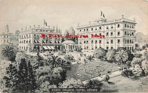 Italy, Geneva, Genoa, Eden Palace Hotel, Exterior View