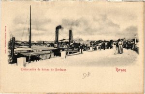 CPA ROYAN Embarcadere du bateau de BORDEAUX (667046)