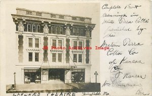 MO, Springfield, Missouri, RPPC, Landers Theatre, Exterior View, Photo