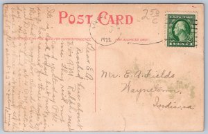 K31/ Waverly Iowa Postcard c1910 High School Building 19