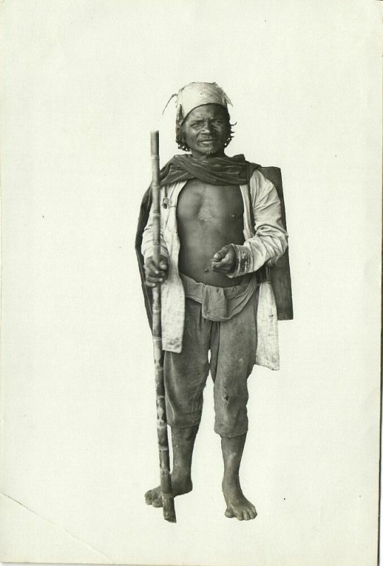 indonesia, SUMATRA, Native Batak Male (1920s) Asahi & Co. Real Photo 