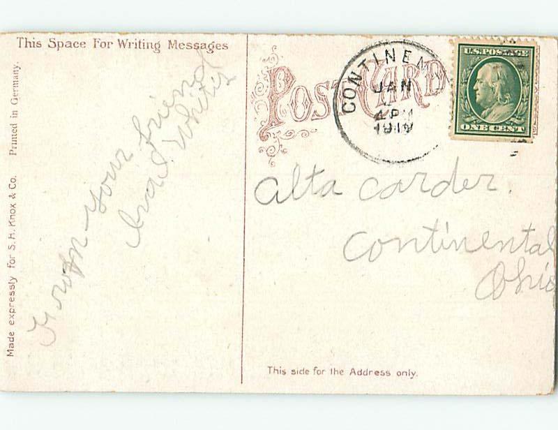 Divided-Back PARK SCENE Lima Ohio OH hk8158