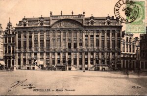 Belgium Brussels Maison Flamande 1906
