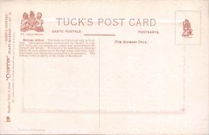 MELROSE ROXBURGHSHIRE SCOTLAND UK~TUCKS SCOTTS COUNTRY~A YOUNG ARTIST POSTCARD