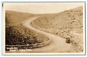 c1925 Picacho Hill View Roswell To Ruidoso Highway View NM RPPC Photo Postcard