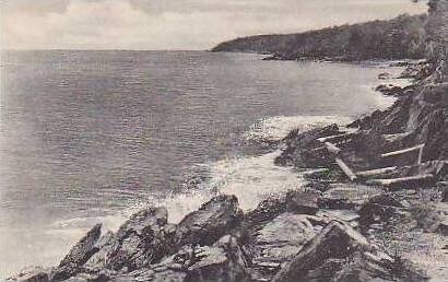 Maine Camden Surf From State Park Albertype