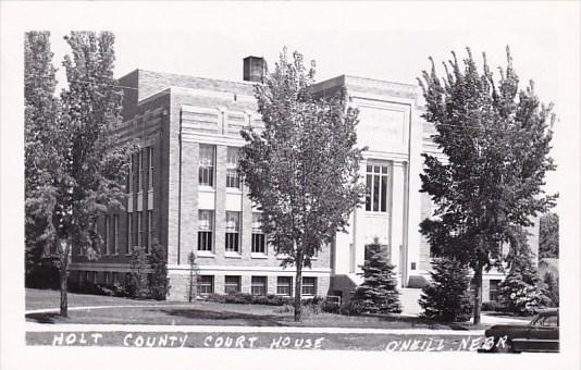 Hotel County Court House Oneill Nebraska Real Photo