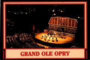 Tennessee Nashville Grand Ole Opry Interior The Stage
