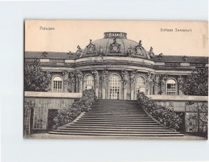 Postcard Schloss Sanssouci, Potsdam, Germany