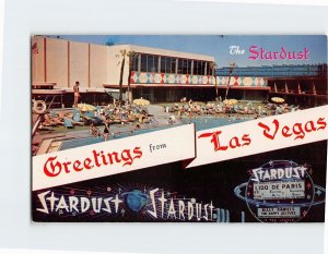 Postcard The Stardust Greetings from Las Vegas Nevada