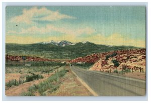 Vintage Grants New Mexico Route 66 Iconic Highway Original Postcard F147E