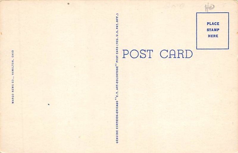 Post Office Hamilton, Ohio OH