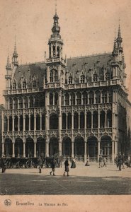 Vintage Postcard Bruxelles La Maison Du Roi King’s House Museum Brussels Belgium