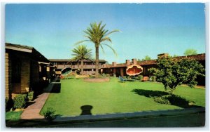 PHOENIX, AZ Arizona  ~ Roadside WESTERN VILLAGE RESORT Hotel  c1950s  Postcard