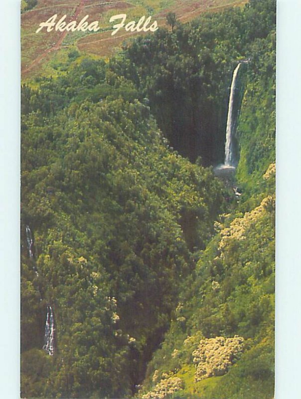 Chrome WATERFALL Akaka Falls - Near Laupahoehoe & Hilo & Honokaa HI AG3988@