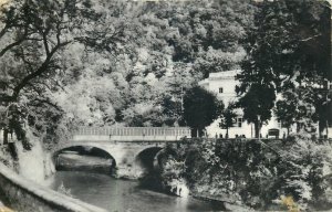 Romania Baile Herculane pod peste Cerna Postcard