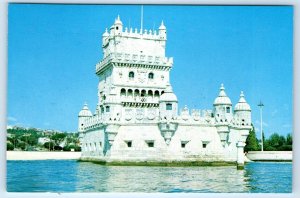 LISBOA Lisbon Belem Tower PORTUGAL 4x6 Postcard