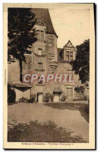 VINTAGE POSTCARD Castle of Ancenis FranÃ§ois House 1st