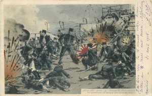 Russo-Japanese War of 1904–1905 Hitachi Maru maritime transport battle incident