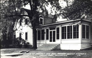 Green Lake Wisconsin WI Northern Baptist Assembly Real Photo Vintage Postcard