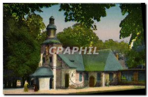 Old Postcard Honfleur Notre Dame De Grace