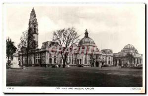 Postcard Old City Hall And Museum Cardiff