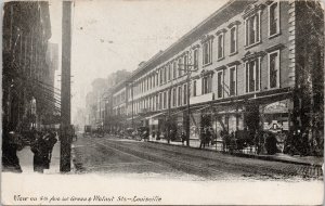 Louisville KY 4th Avenue J. Murray Jordan Postcard G29