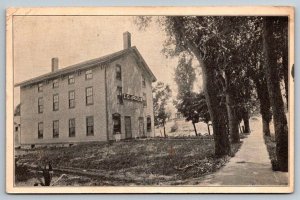 Vintage Vermont Postcard - Milton Lodge No. 67  1914