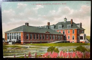 Vintage Postcard 1907-1915 J.B. Thomas Hospital, Peabody, Massachusetts (MA)