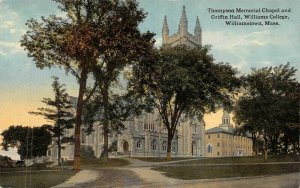 Williamstown Massachusetts~Williams College~Griffin Hall~Thompson Chapel~1908 PC 