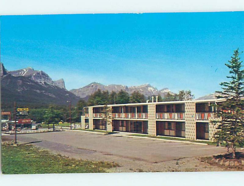 Pre-1980 PIGEON MOUNTAIN MOTEL & STANDARD GAS STATION Canmore ALBERTA hs3965