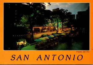 Texas San Antonio Paseo Del Rio 1986