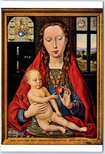 M-57494 The Virgin with the Apple by Hans Memling St John's Hospital Bruges B...