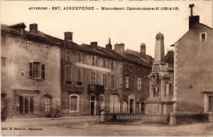 CPA Aigueperse Monument Commemoratif FRANCE (1285518)