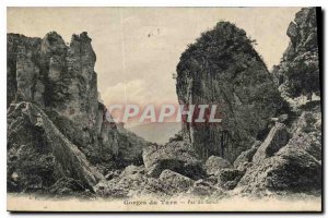 Old Postcard Gorges du Tarn Not Concern