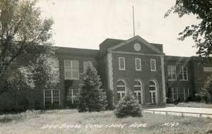 NE - Gothenburg, High School     RPPC