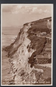 Sussex Postcard - Ecclesbourne Cliff, Hastings, Showing Beachy Head  RS6256
