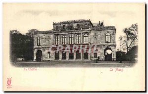 Old Postcard Le Mans Le Theater