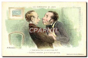 Old Postcard Fancy formerly Daumier's humourists