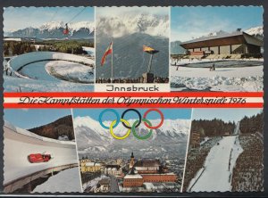 Sports Postcard - Skiing - Innsbruck - Die Kampfstatten Der Olmpischen  T2239